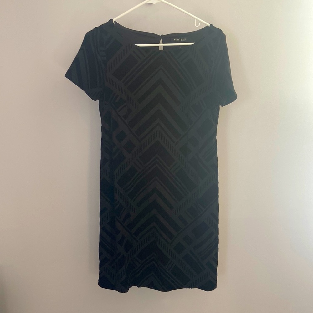 The Perfect Dress for the Holidays! WHBM Black Velvet Dress